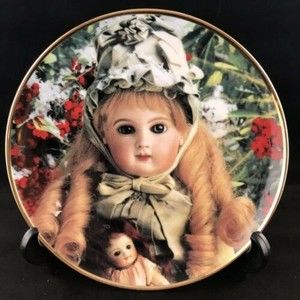 Vintage Franklin Mint Portrait Of Celest Fine Porcelain Collectible Plate C6748
